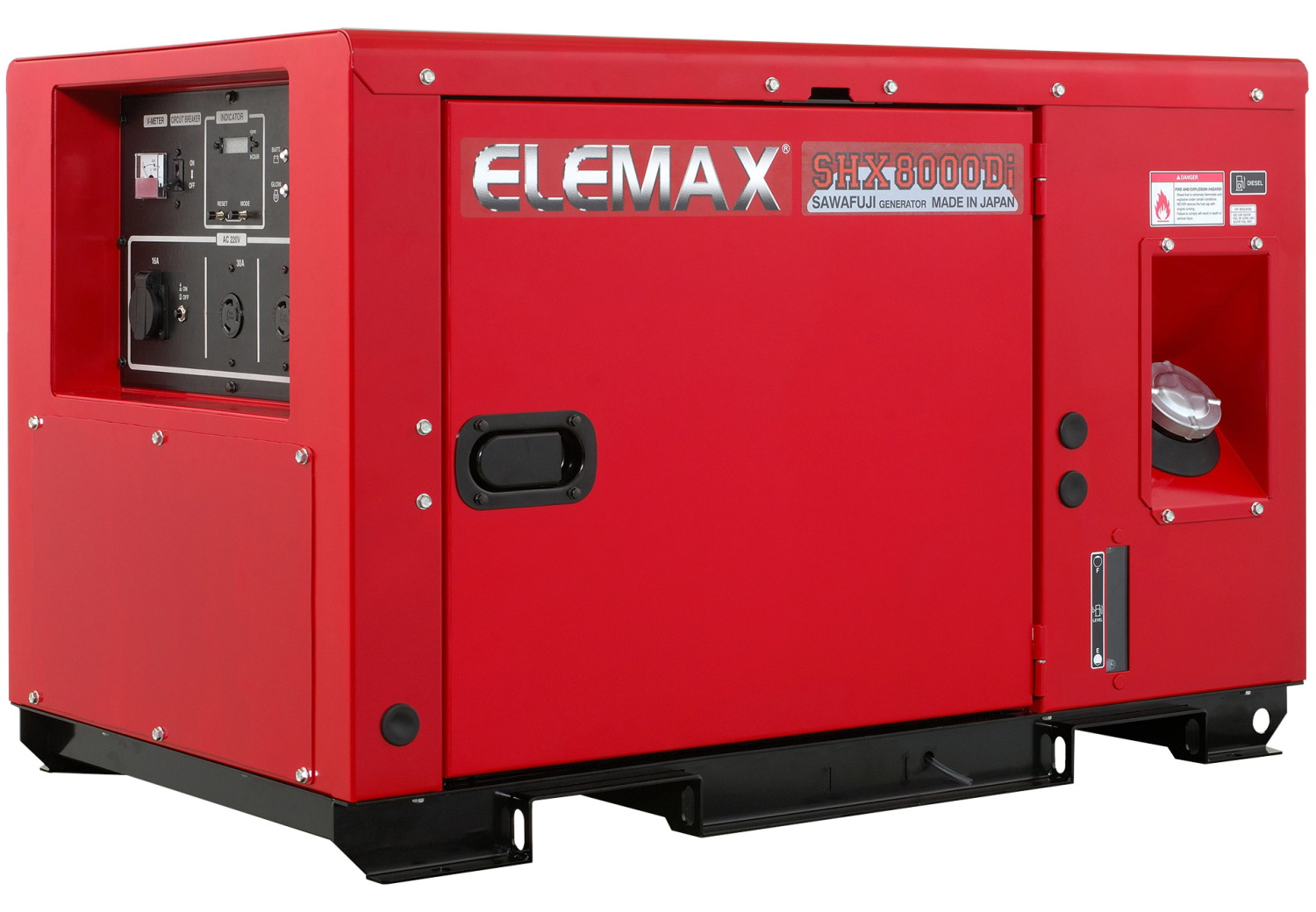 Дизельный генератор Elemax SHX12000Di-R купить от поставщика — Официальный  дистрибьютор Energo Elemax