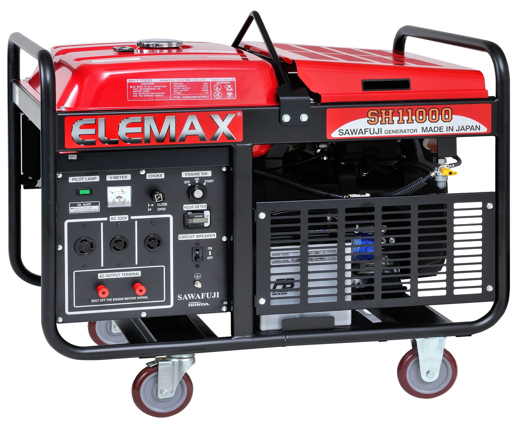 Бензиновый генератор Elemax SH11000-R купить от поставщика — Официальный  дистрибьютор Energo Elemax