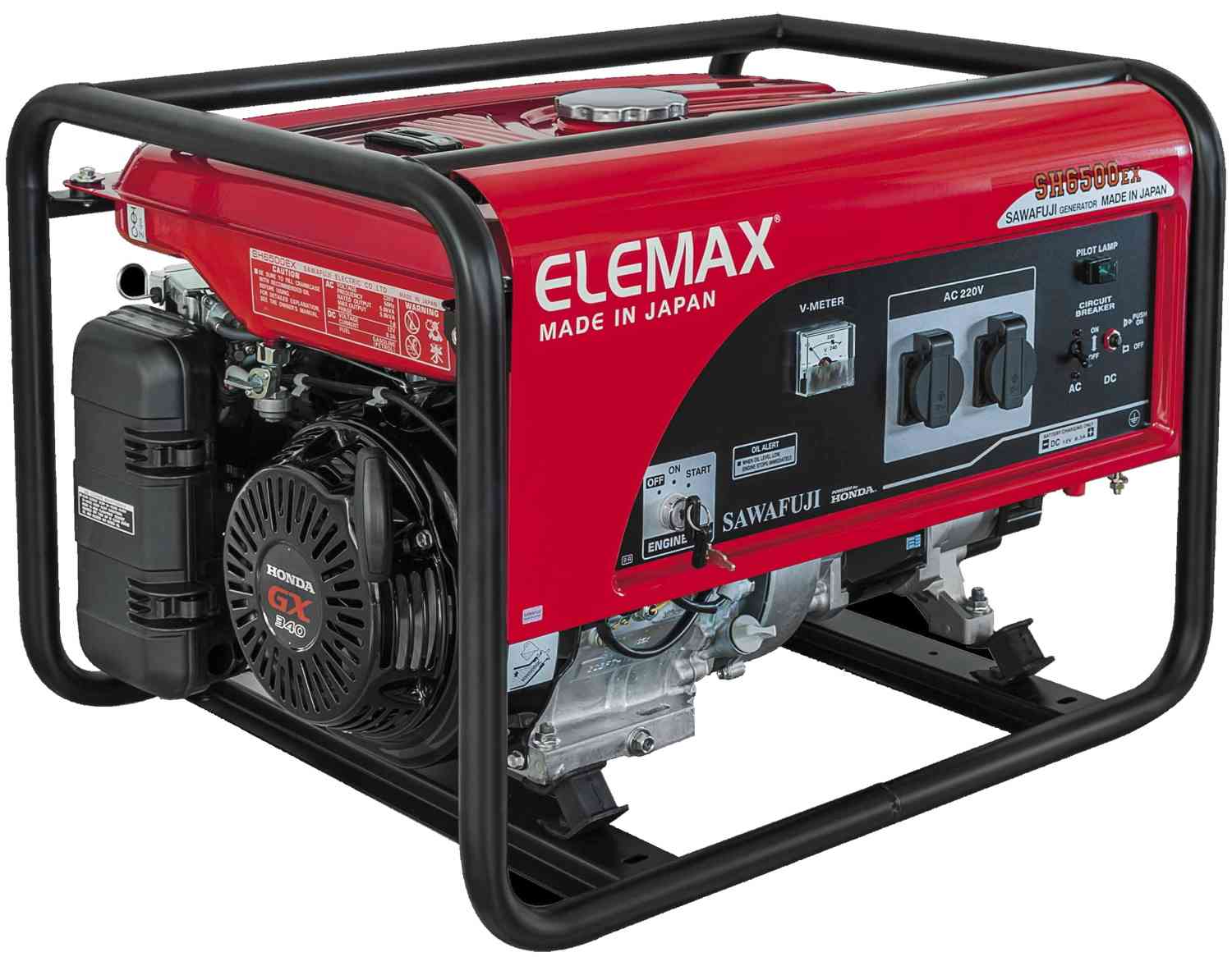 Бензиновый генератор Elemax SH6500EX-R