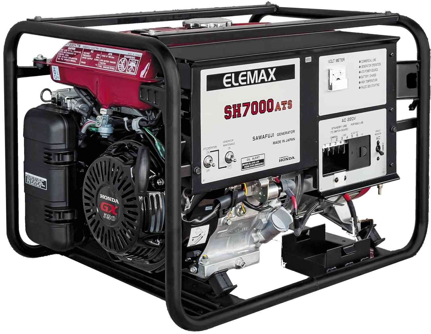 Бензиновый генератор Elemax SH7000ATS-RAVS